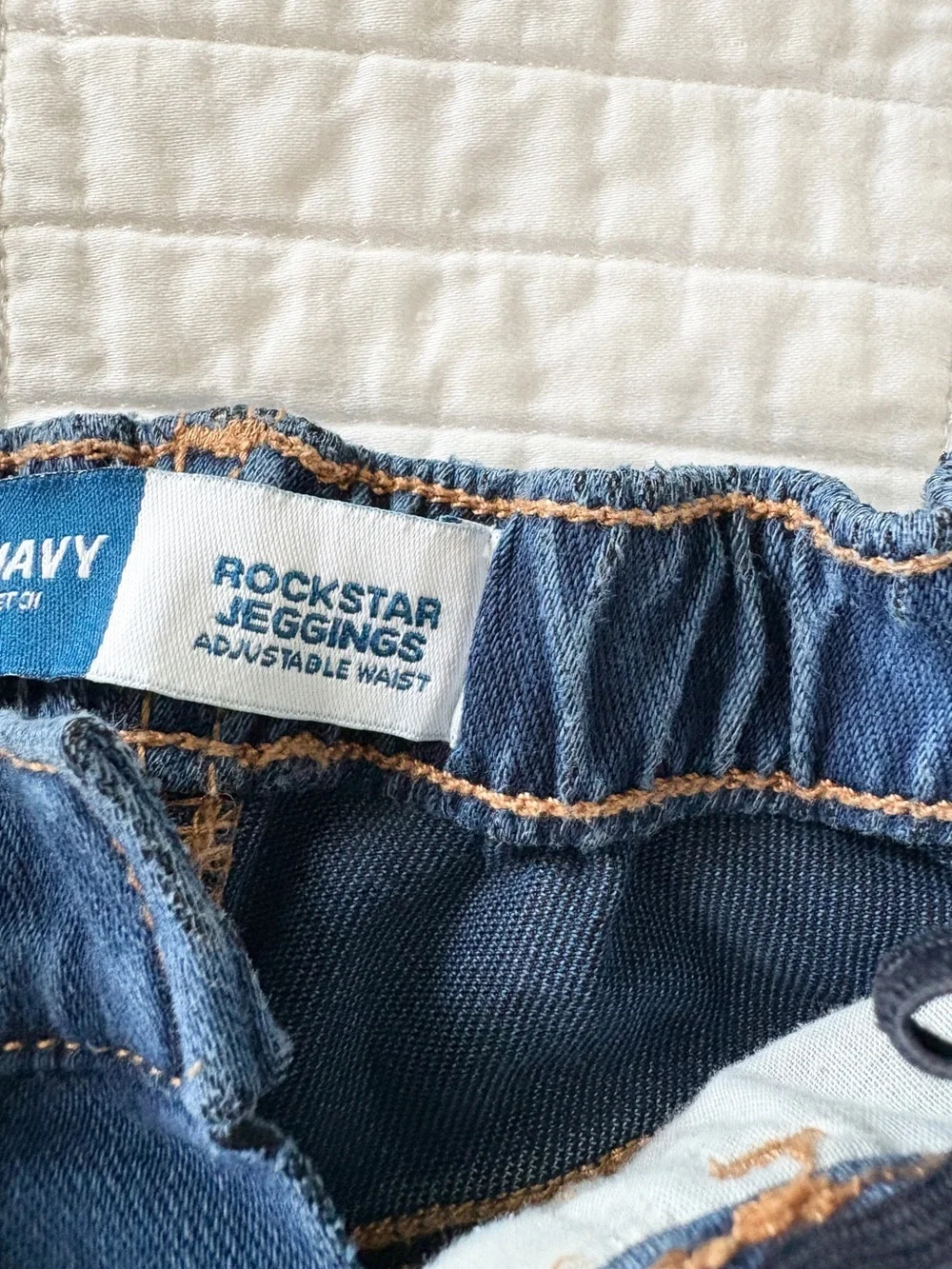 Old Navy Dark Wash Stretch Denim Rockstar Jeggings - Toddler Girls Size 2T